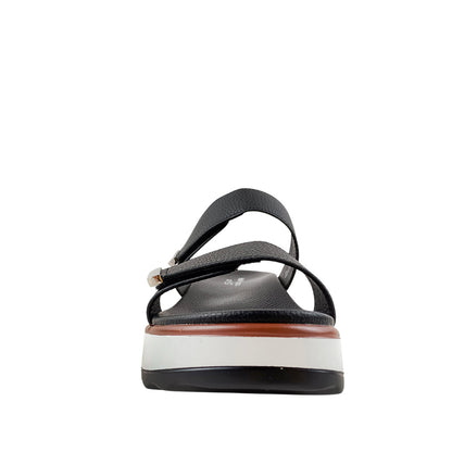 Sandalias flats Gillian  negro