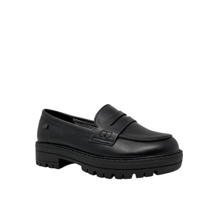 Mocasines Caddy para niña color negro