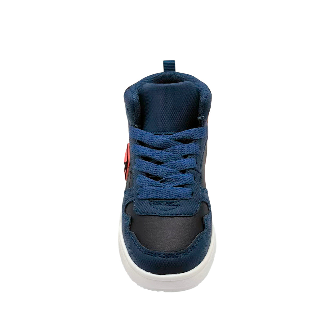 Sneakers Spider para niño color navy