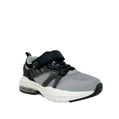 Tennis Gwin para niño color negro y gris