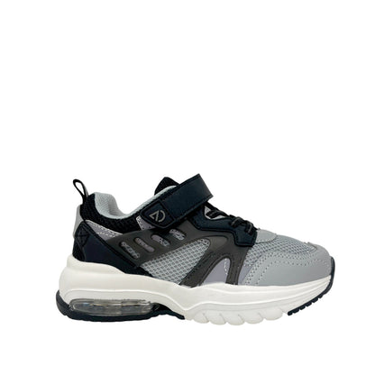 Tennis Gwin para niño color negro y gris