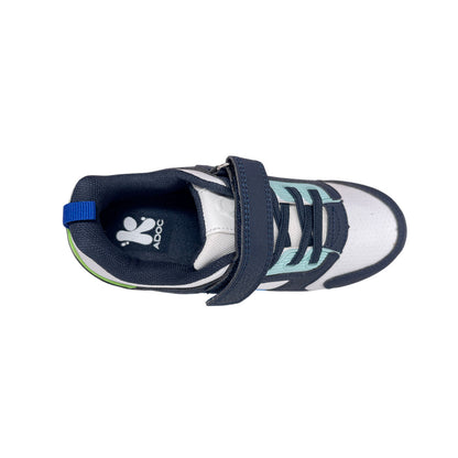 Sneakers con luces Glen para niño color blanco, azul y negro