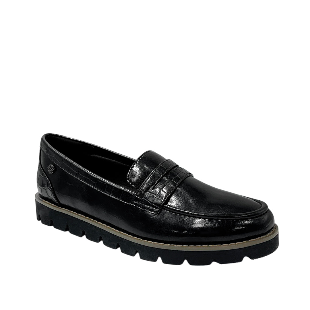 Mocasines Jazlyn negro para mujer