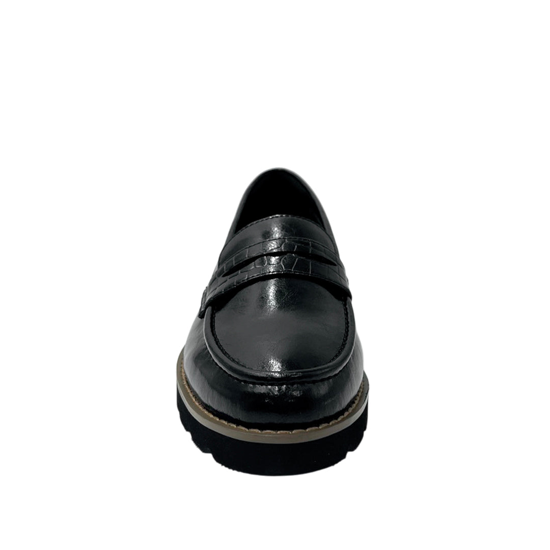 Mocasines Jazlyn negro para mujer