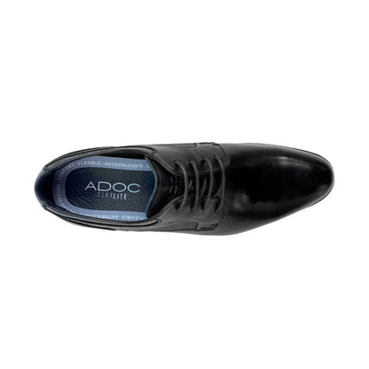 Derby shoes Johan para hombre color negro