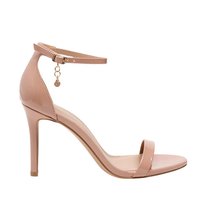 Sandalias de tacón Brazen para mujer color blush
