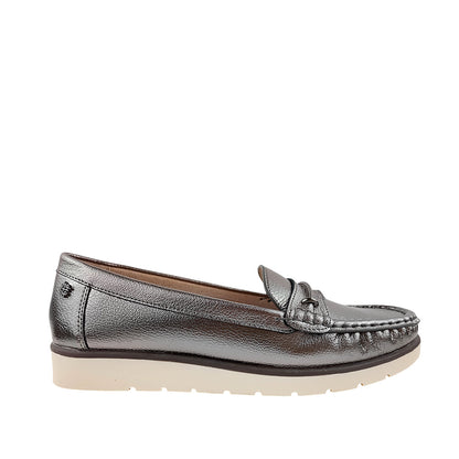 Mocasines Andrea para mujer color pewter