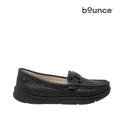 Mocasines Josephine para mujer color negro