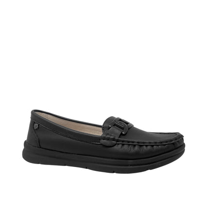 Mocasines Josephine para mujer color negro