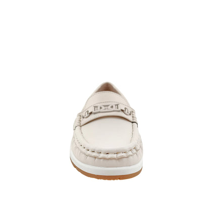 Mocasines Mirabell 3 para mujer color hueso