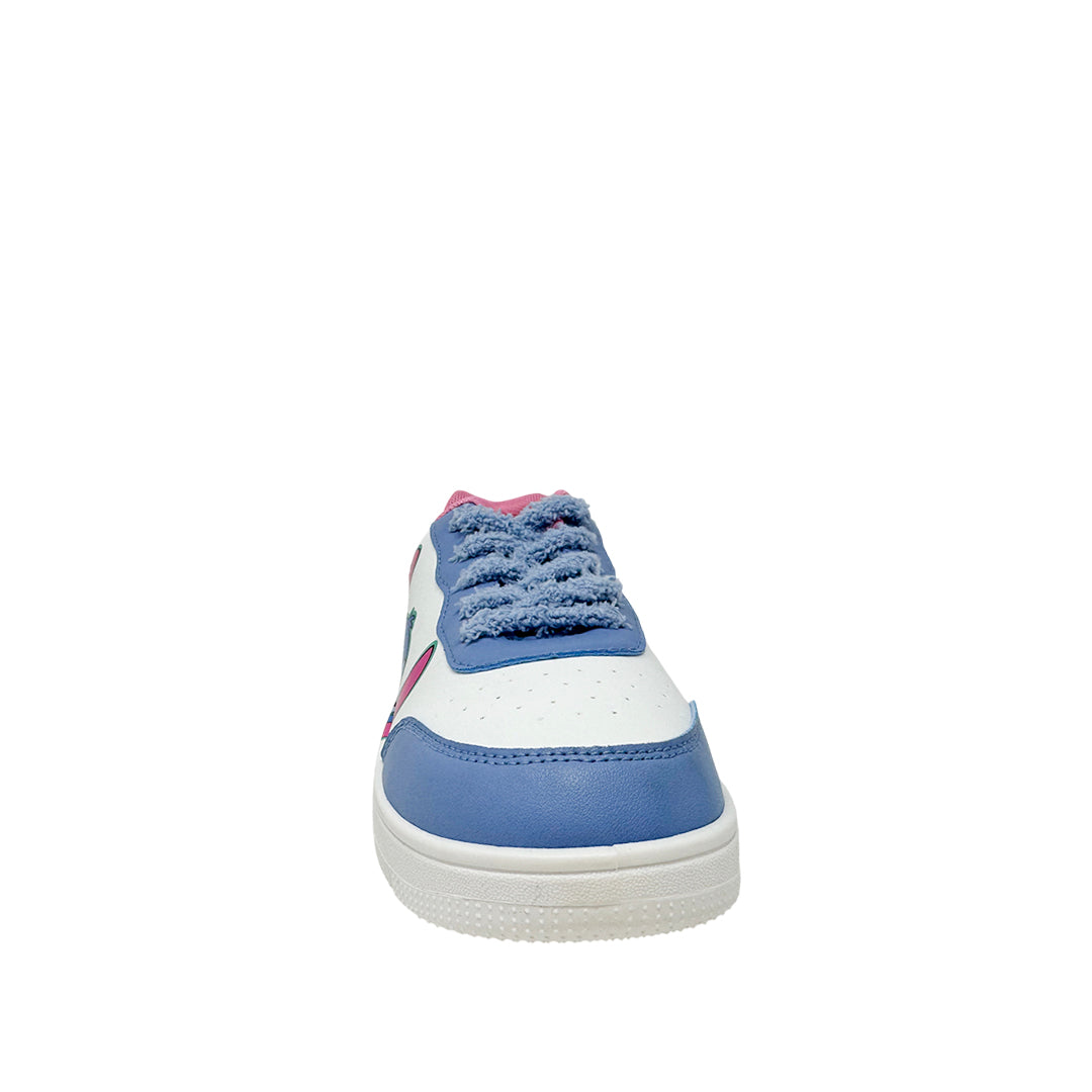 Sneakers Stitchy para mujer color celeste