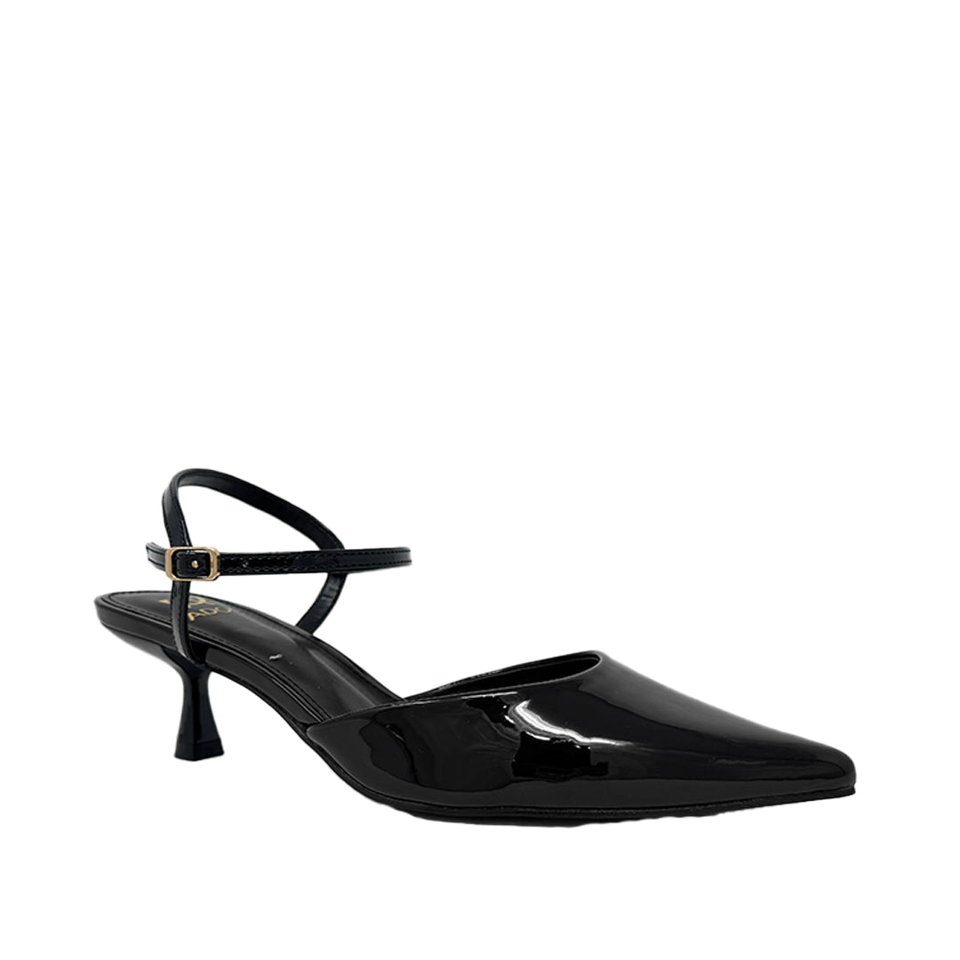 Tacones kitten Vilma para mujer color negro