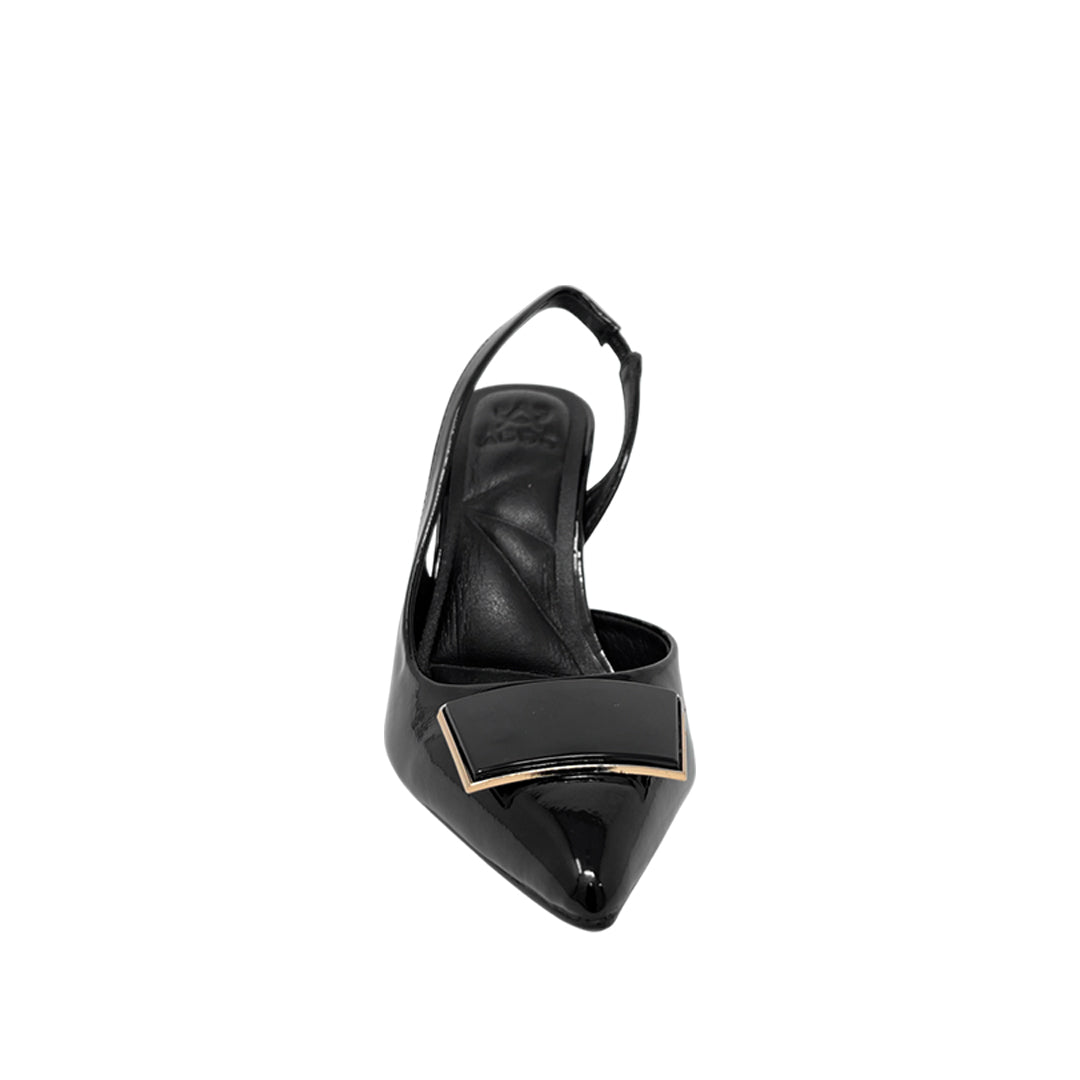 Tacones slingback Atlas para mujer color negro