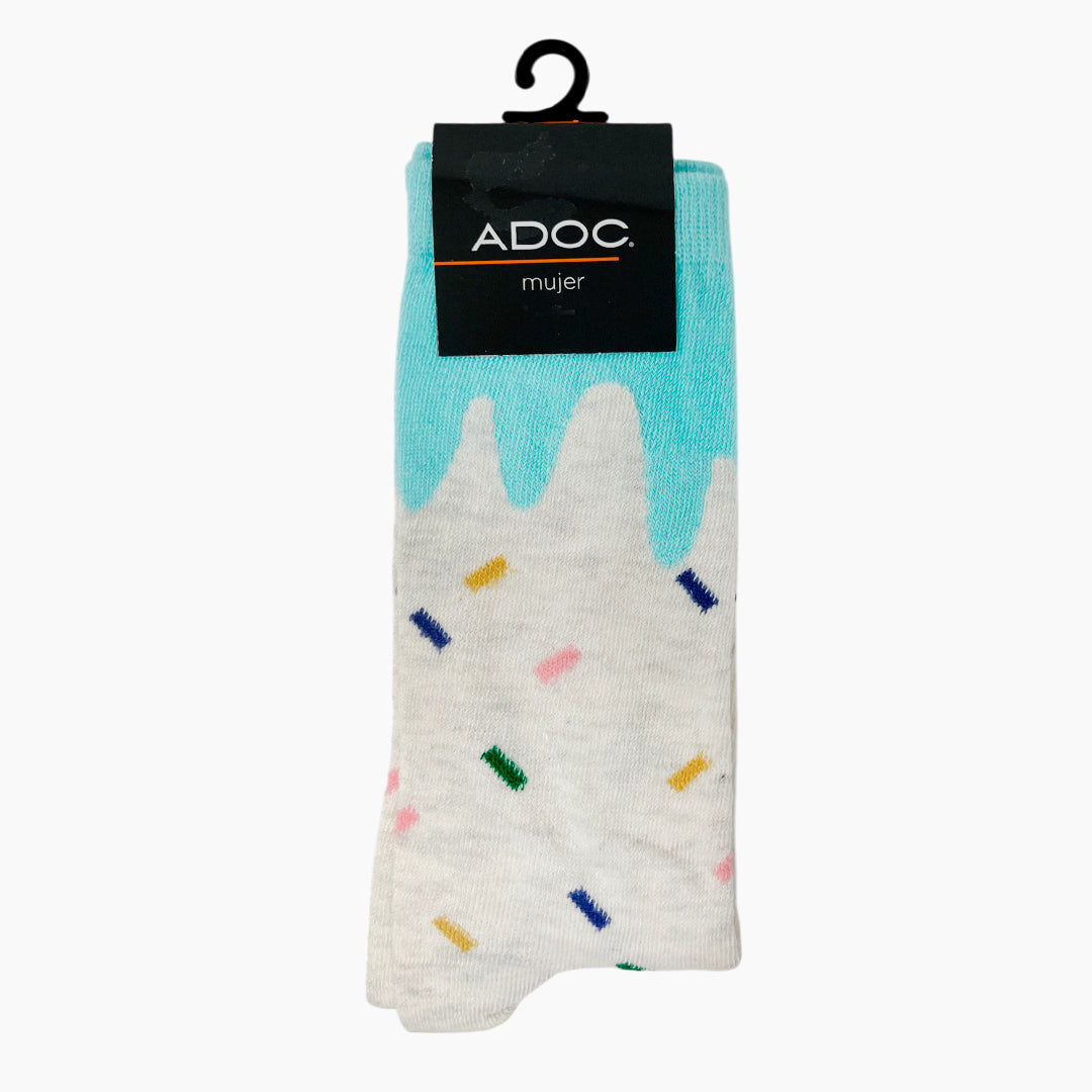 Calcetines Sorbete unisex color blanco