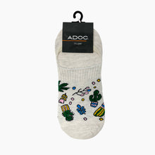 Calcetines Cactus unisex color blanco