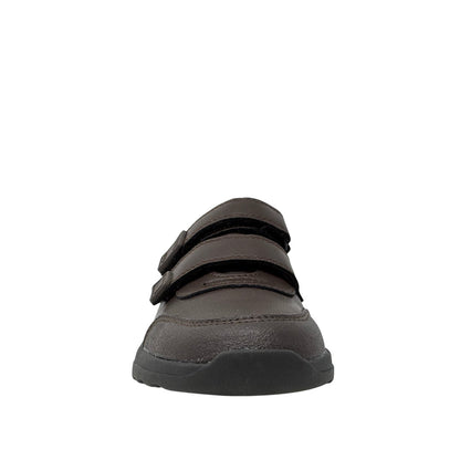 Zapatos escolares Aveline para niña color café