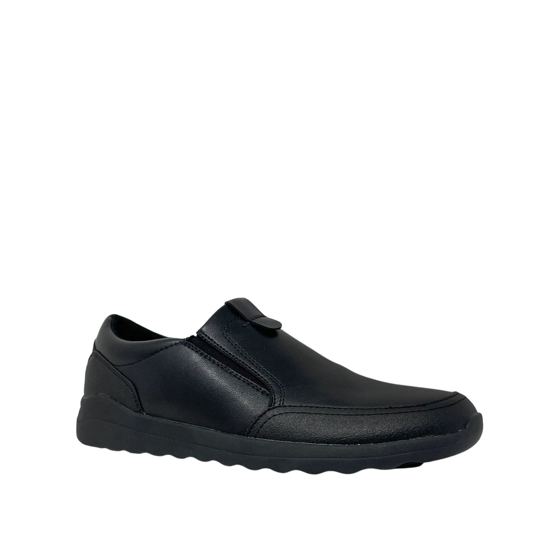 Zapatos escolares Afton para niño color negro