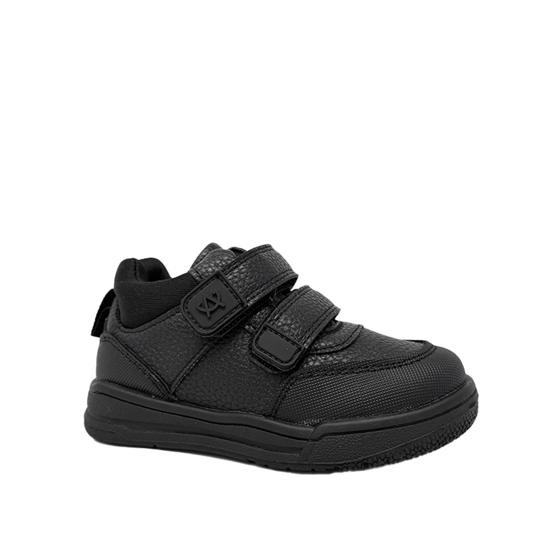 Tennis escolares Alvin para infante color negro