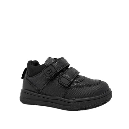 Tennis escolares Alvin para infante color negro