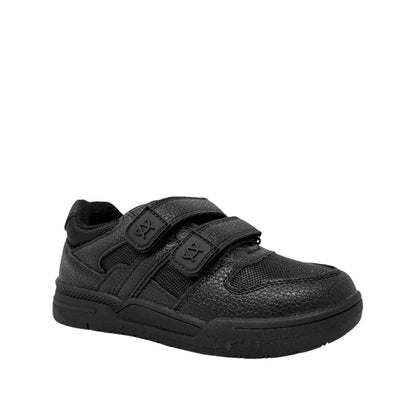 Tennis escolares Asher para niño color negro