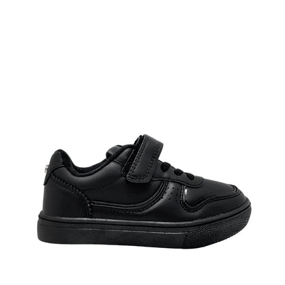 Tennis escolares Asha para infante color negro