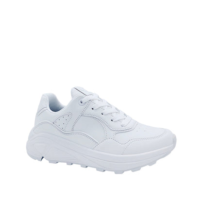 Tennis escolares Wanya para niña color blanco