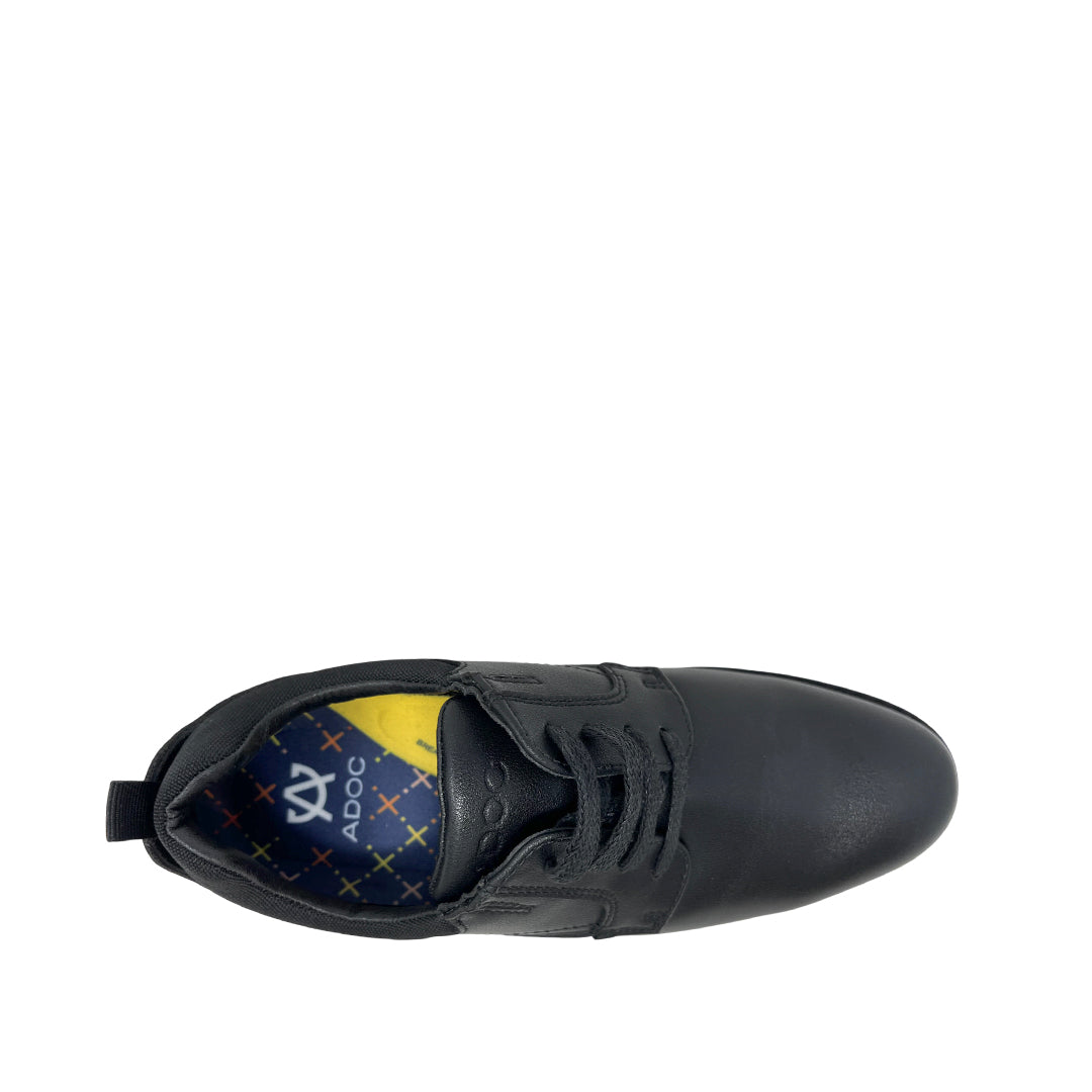 Zapatos escolares Wyatt para niño color negro