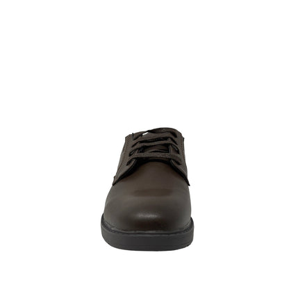 Zapatos escolares Wyatt para niño color café