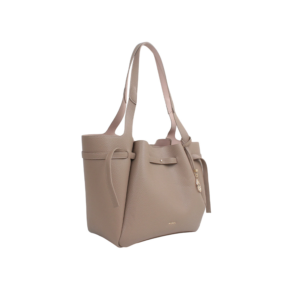 Cartera tote Lark para mujer color taupe