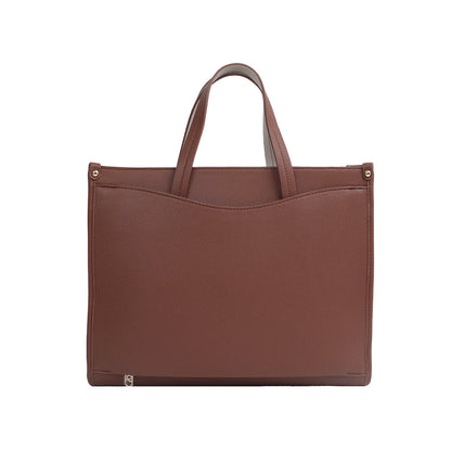 Cartera tote Ica para mujer color tan
