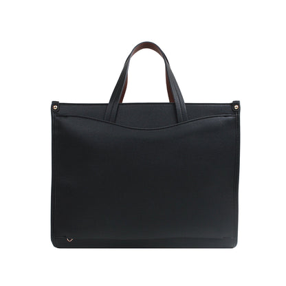 Cartera tote Ica para mujer color negro