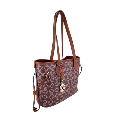 Cartera tote Julia para mujer color tan