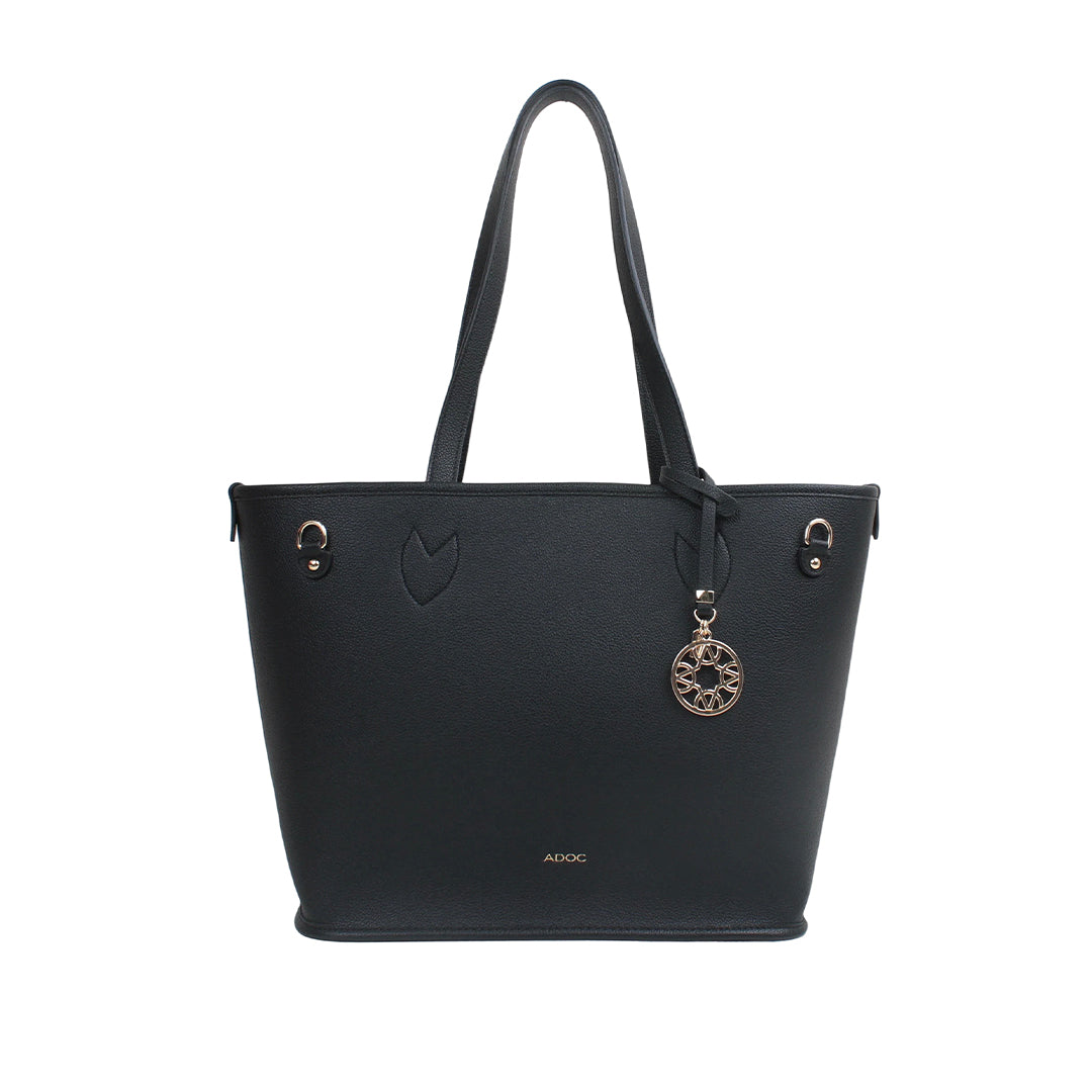 Cartera tote Julia para mujer color negro