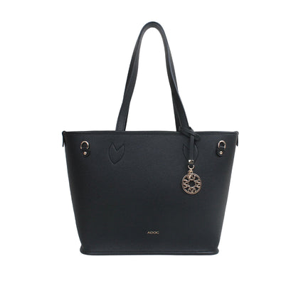 Cartera tote Julia para mujer color negro