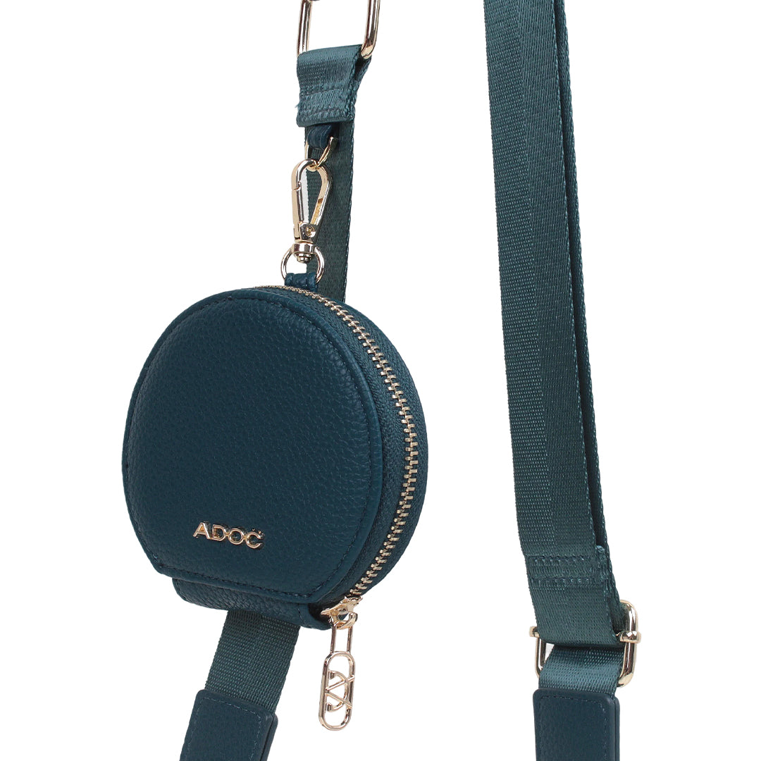 Cartera crossbody Samie para mujer color azul