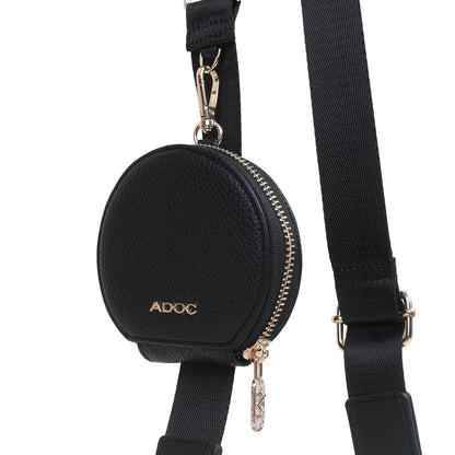 Cartera crossbody Samie para mujer color negro