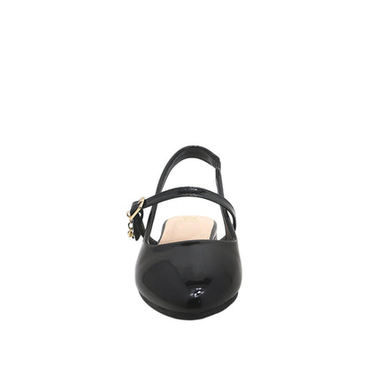 Ballerinas slingback Amy para niña color negro