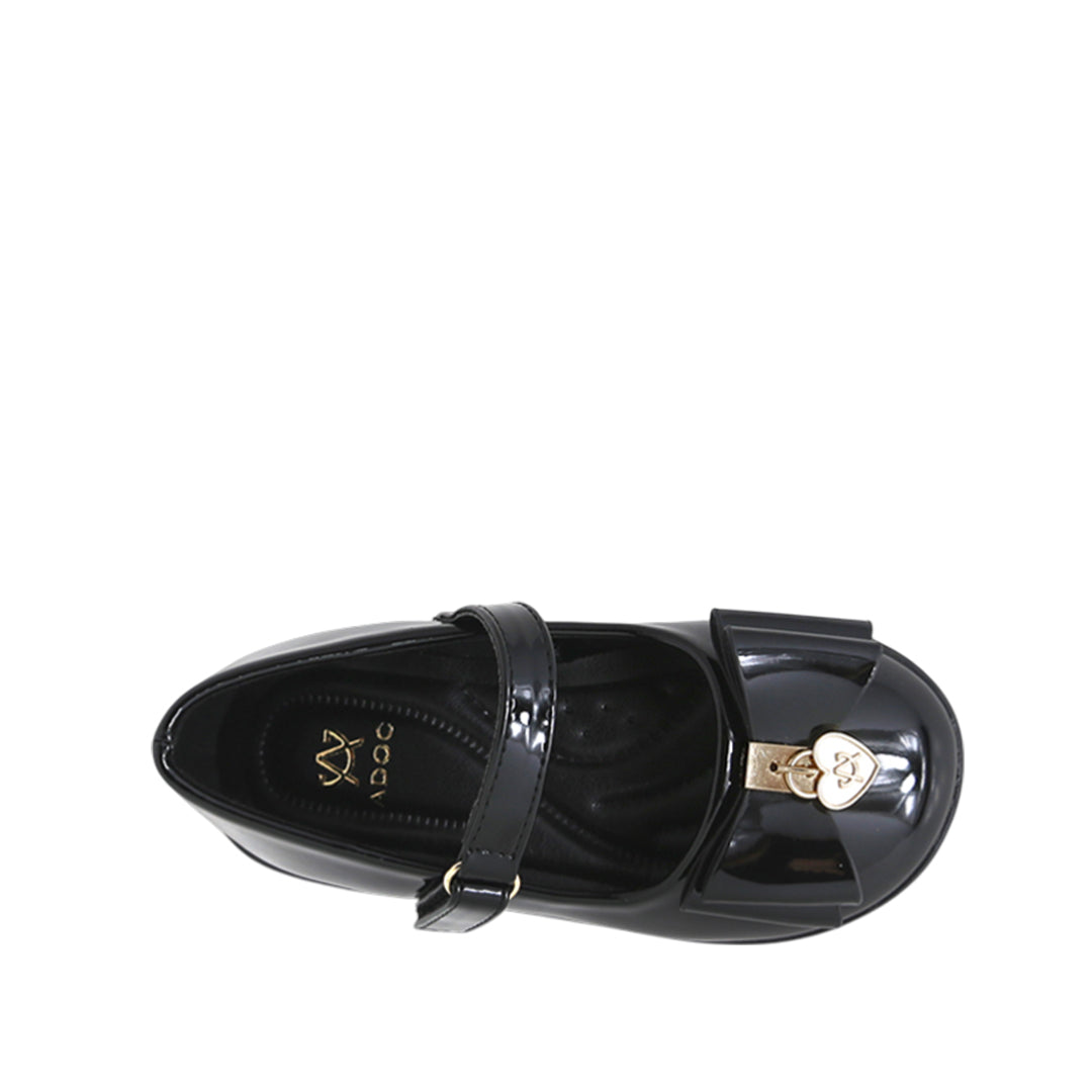 Ballerinas Ashley para infante color negro