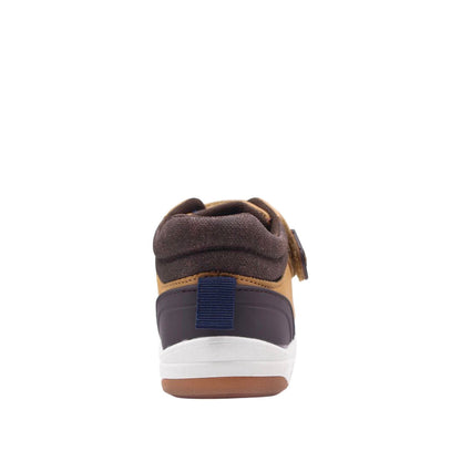 Sneakers Levi para infante color tan
