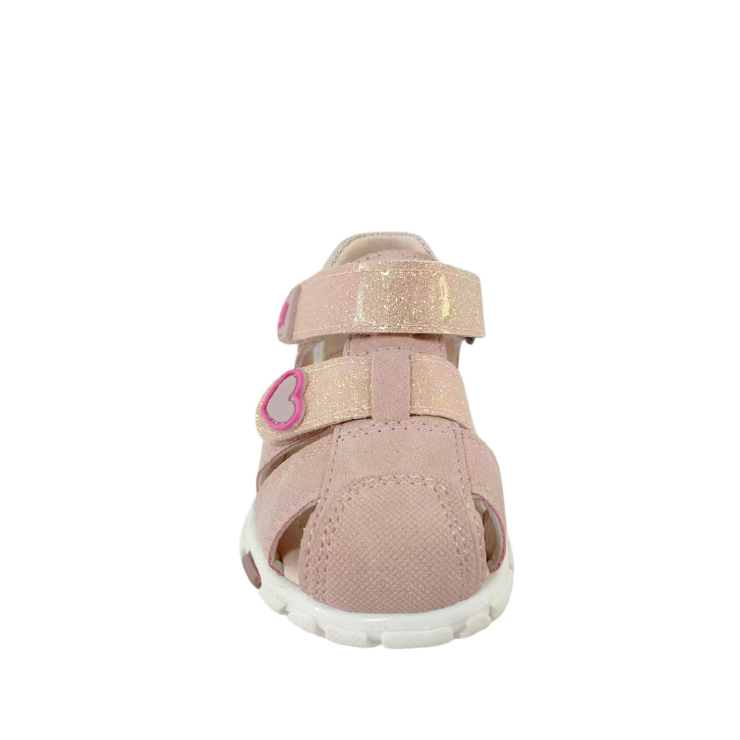 Sandalias Heart para infante color rosado