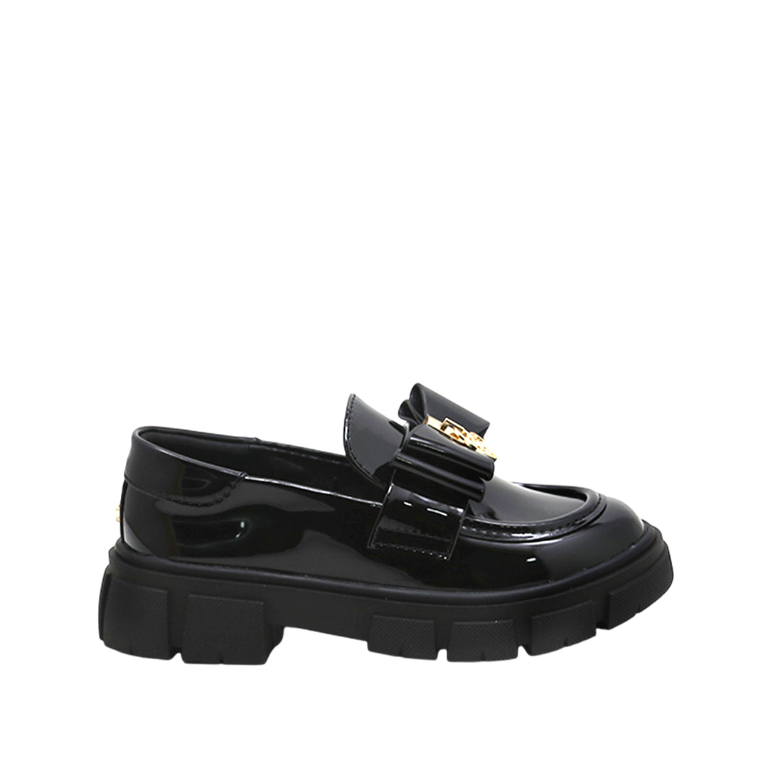 Mocasines Alana para niña color negro