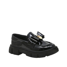 Mocasines Alana para niña color negro