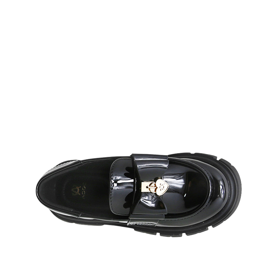 Mocasines Alana para niña color negro