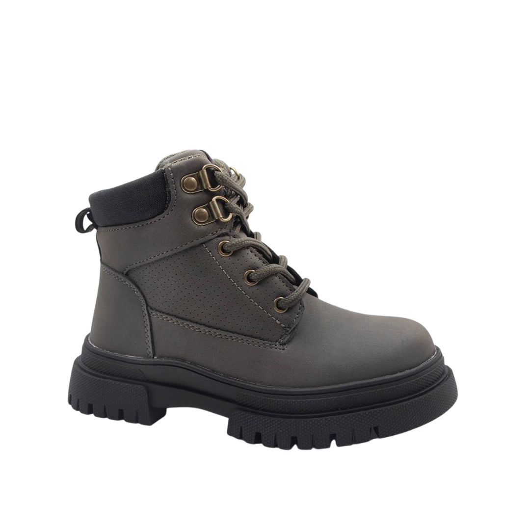 Botas Wilcox para niño color gris