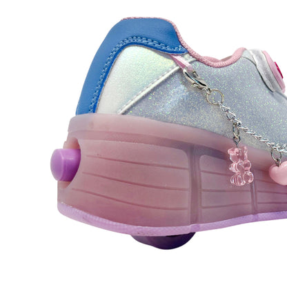 Sneakers con rueda Lumina para niña color multi