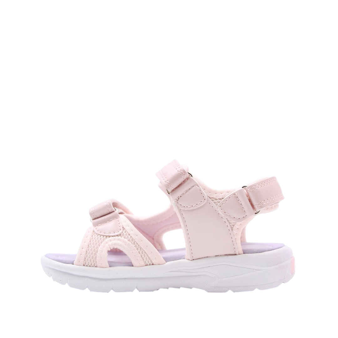 Sandalias con luces Frankie para infante color rosado