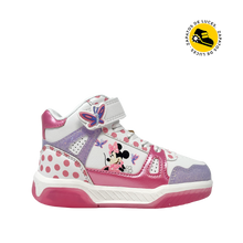 Sneakers Minnie para niña color rosado