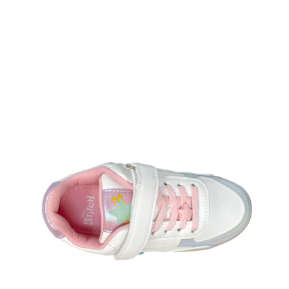 Sneakers Stitch para niña color celeste