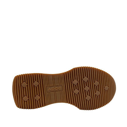 Sneakers Bolton para mujer color blanco y vino