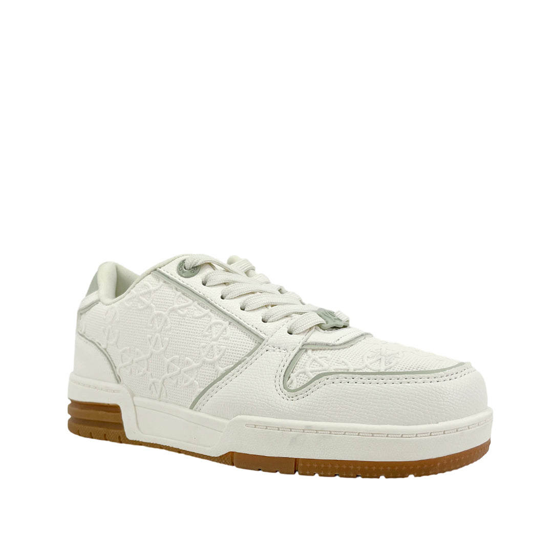 Sneakers Birman para mujer color blanco verde